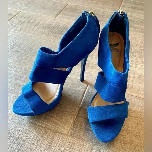 Shiekh Shoes - Blue Heels